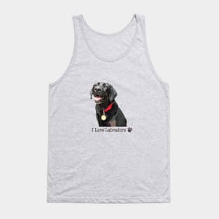 I Love Labradors Tank Top